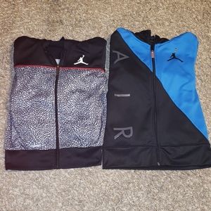 Bundle of Jordan zip up hoodies